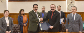 PU signs cooperation protocol with Yunus Emre Institute